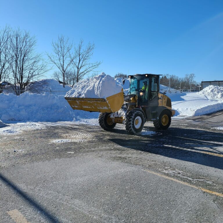 Snow and ice management equipment